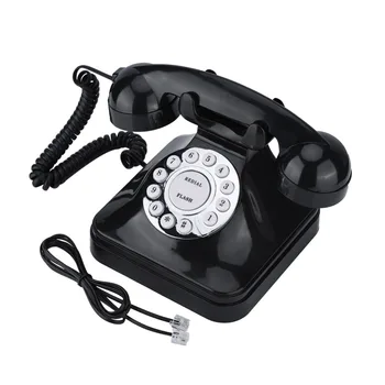 WX-3011 Vintage Telefon Siyah Ev Telefon Retro Tel Sabit Telefon telefono fijo telefone fixo sabit telefon