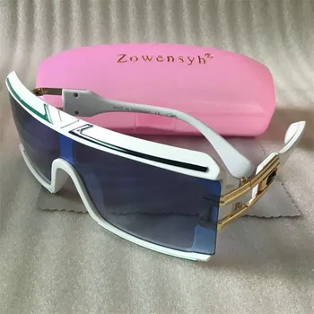 Zowensyh Ünlü Marka Tasarımcısı Logo Retro Gözlük Degrade Lens güneş gözlüğü Büyük Boy 4024 kadın UV400 kadın Güneş Gözlüğü 4 renk