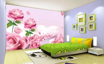 Özel Herhangi Bir Boyut 3D Duvar Kağıdı Çocuk Odası Prenses Yazlık duvar tablosu Oturma Odası Kanepe yatak odası dekoru Duvar