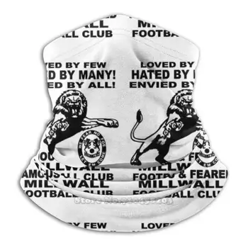 Ünlü Millwall Futbol Kulübü Bisiklet Motosiklet Şapkalar Yıkanabilir Eşarp Boyun İsıtıcı Yüz Maskesi Millwall Millwallfc Millwall