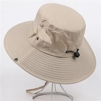 Şık balıkçılık şapkası Örgü Rahat Ayarlanabilir Nakış Şapka plaj şapkası Çift Kap